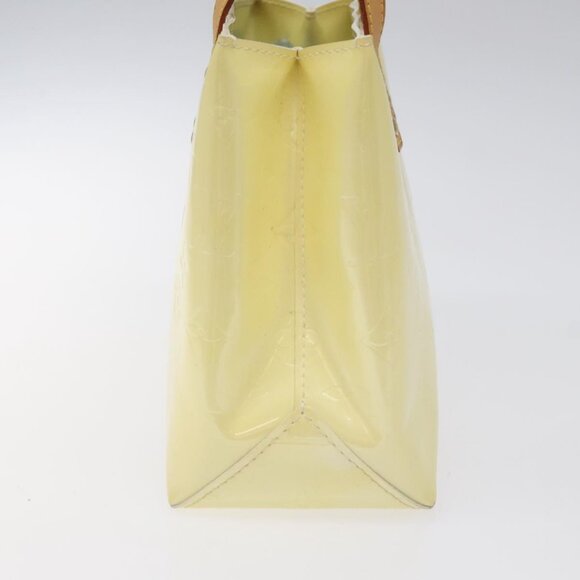 LOUIS VUITTON Monogram Vernis Reade PM Hand Bag Perle LV Auth - Picture 4 of 16